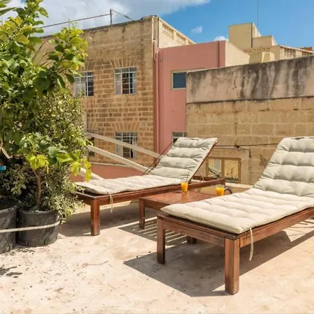 Authentic Gf With Terrace At The 3 Cities Marina Appartement Cospicua